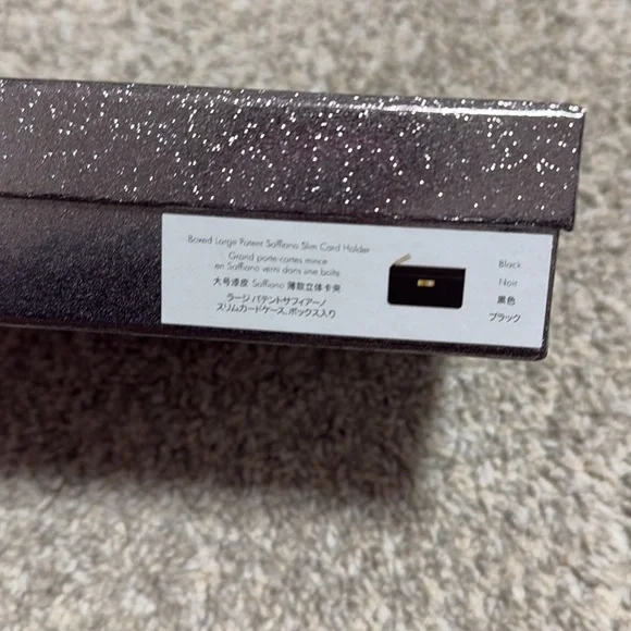 NWT Kate Spade Kenzie Boxed Large Slim Cardholder in Black - Picture 9 of 10